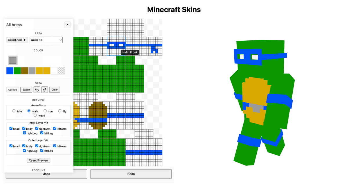 MC-Skins Screenshot