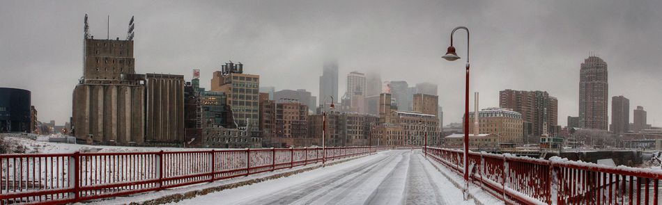 Winter Stone Arch
