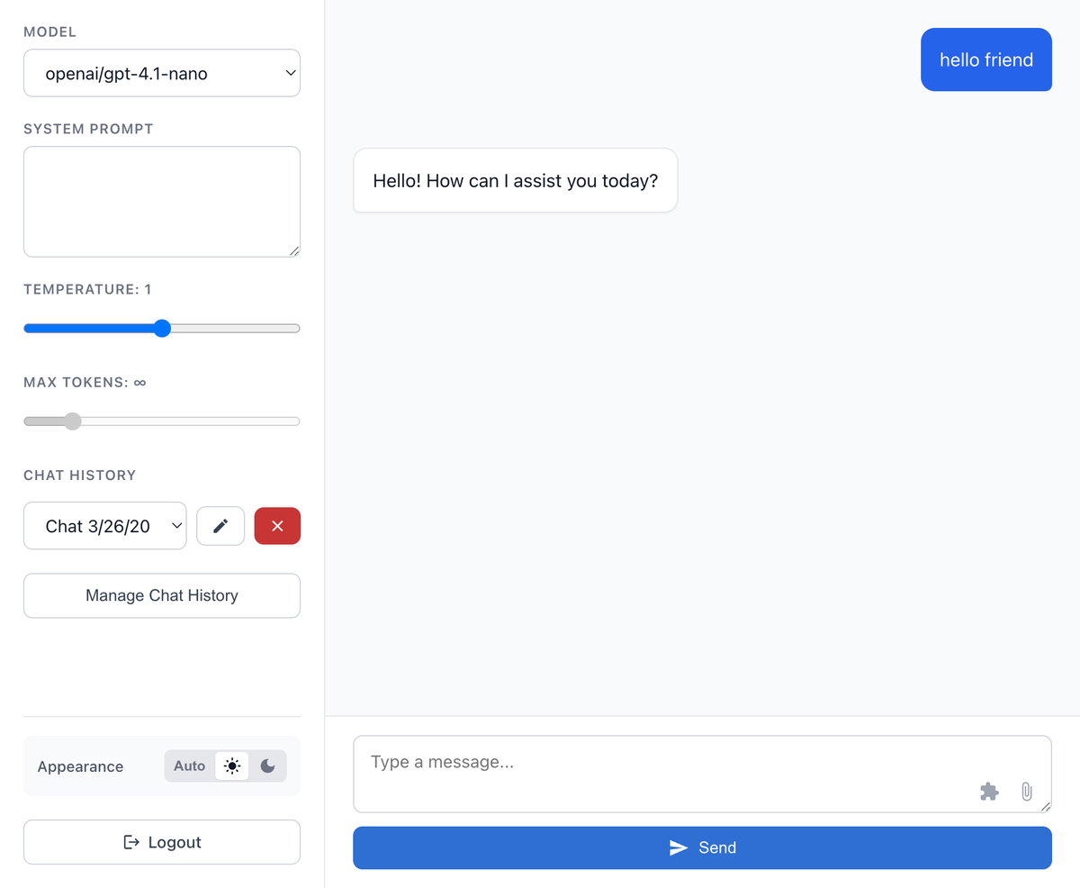 Chat-GPT Screenshot