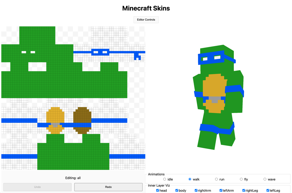 MC-Skins Screenshot