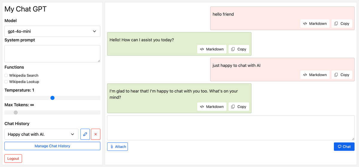 Chat-GPT Screenshot