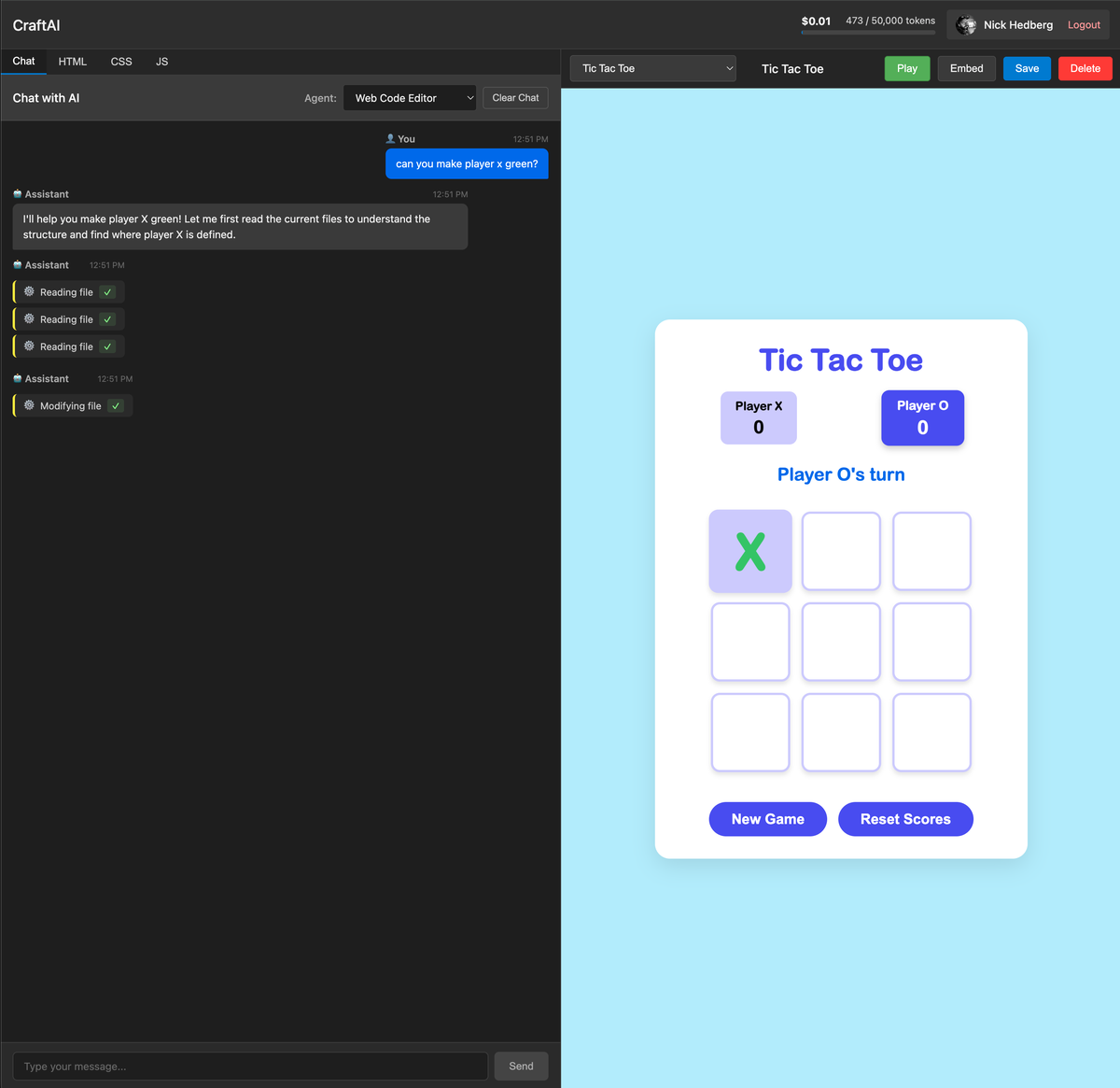 Code Editor Screenshot