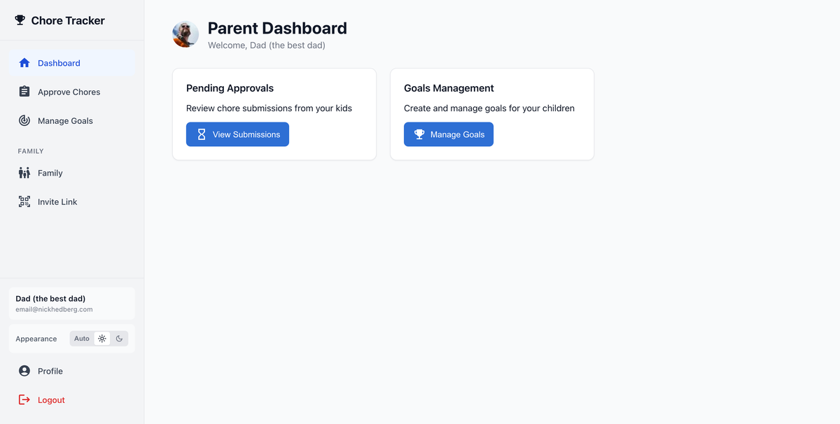 Chores Screenshot